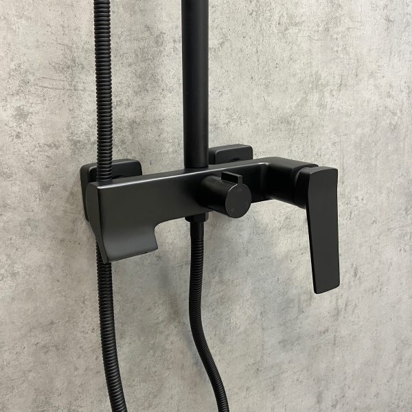 Душевая система Comforty FF071R-CMT черный матовый