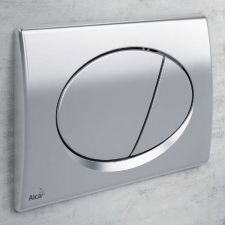 AlcaPlast. Кнопка к системе инсталляции, хром-глянцевый M71