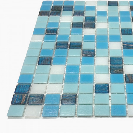 Elada Mosaic. Мозаика HK-15 (327*327*4мм) синий микс