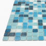 Elada Mosaic. Мозаика HK-15 (327*327*4мм) синий микс