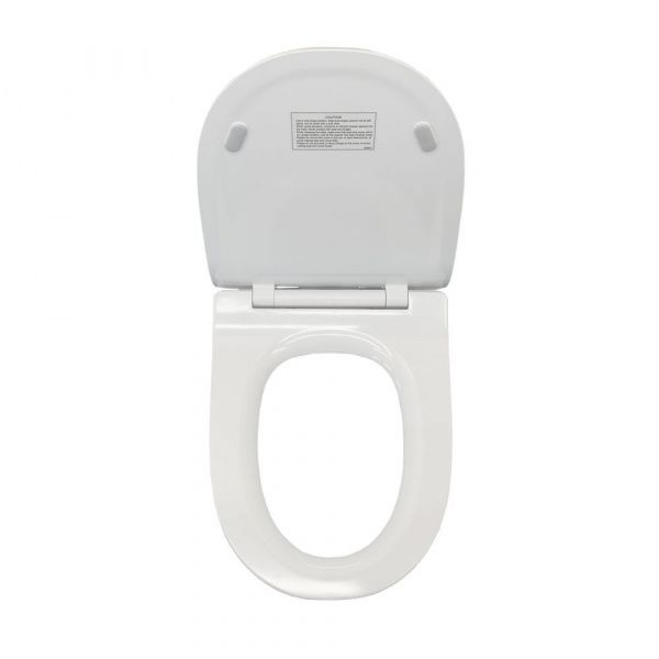 Сиденье для унитаза Comforty CF3C797WH, дюропласт softclose тонкое, быстросъёмное CF3UF5340S Сиденье для унитаза Comforty CF3C797WH, дюропласт softclose тонкое, быстросъёмное CF3UF5340S