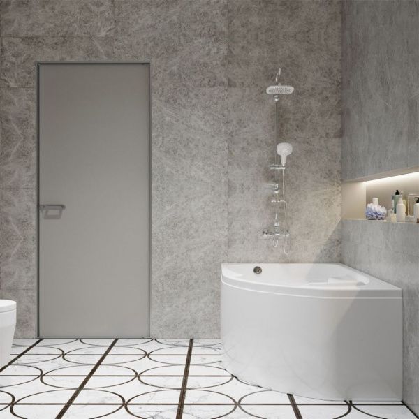 Асимметричная акриловая ванна Тритон София 150x95 левая