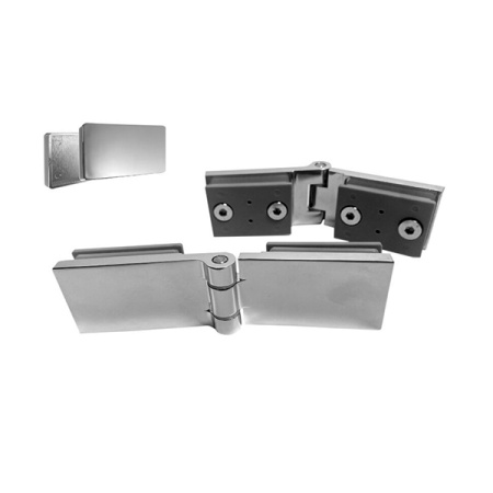 Душевое ограждение Тритон Дельта-Хром 90х90, квадратный поддон