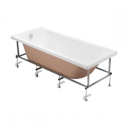 Монтажный комплект к ванне Сантек Ламма 160Х70 каркас, слив-перелив, комплект креплений