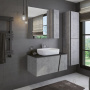 Comforty. Шкаф-колонна "Эдинбург-40" бетон светлый Comforty. Шкаф-колонна "Эдинбург-40" бетон светлый