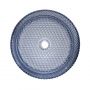 Стеклянная круглая раковина 40 см Comforty CF21011(400) небесно-голубой