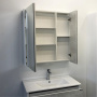Comforty. Зеркало-шкаф "Женева-75" дуб белый Comforty. Зеркало-шкаф "Женева-75" дуб белый