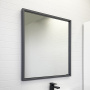 Зеркало Comforty Бредфорд-75 рама серый графит
