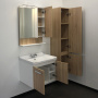 Comforty. Тумба-умывальник Рига-60 дуб сонома с раковиной Comforty 9335-60 Comforty. Тумба-умывальник Рига-60 дуб сонома с раковиной Comforty 9335-60