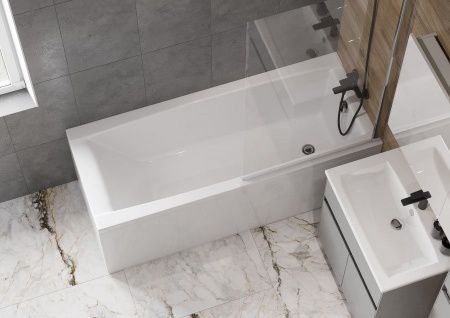 Прямоугольная акриловая ванна Сантек Санторини 150*70 1WH302497