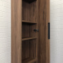Шкаф-колонна Comforty Порто-35 дуб темно-коричневый Шкаф-колонна Comforty Порто-35 дуб темно-коричневый