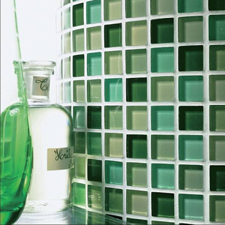 Elada Mosaic. Мозаика CB401 (327*327*4мм) бирюзовый микс