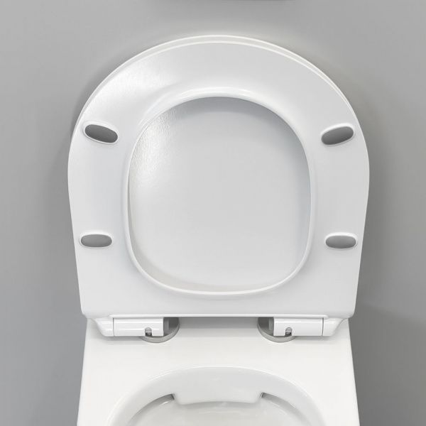 Сиденье для подвесного унитаза Comforty 109, дюропласт микролифт тонкое, быстросъёмное