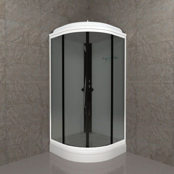 Душевая кабина Тритон Грэй-Вайт 90*90 А, низкий поддон, сифон D50
