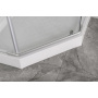 Душевое ограждение Comforty 31N, прозрачное стекло, с поддоном, 900*900*2000 Душевое ограждение Comforty 31N, прозрачное стекло, с поддоном, 900*900*2000