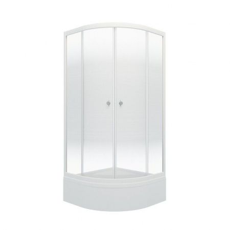 Душевое ограждение Тритон Лайт 90*90 В, средний поддон, сифон D50