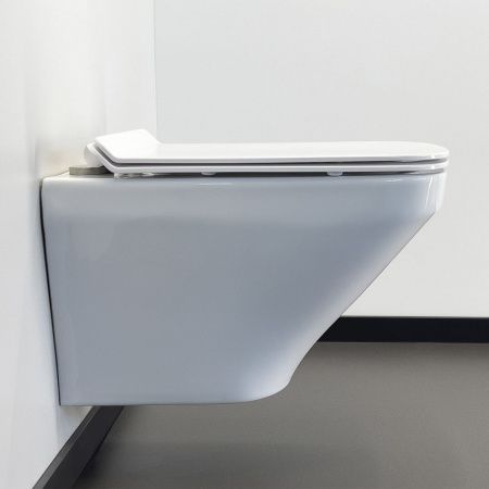 Готовый комплект Comforty 00-00022397CF: инсталляция CF3GT1900-10WH  с белой матовой клавишей + унитаз подвесной 108 безободковый