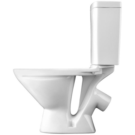 Santek. Унитаз-компакт "Лига", 1WH302197 косой выпуск, двухрежимная арматура, сиденье полипропилен