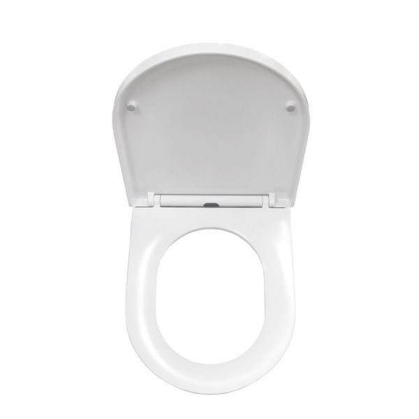 Сиденье для унитаза быстросъемное Comforty CF41273S2 из дюропласта с микролифтом