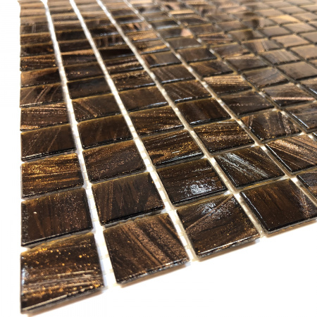 Elada Mosaic. Мозаика HK-18 (327*327*4мм) шоколадное золото