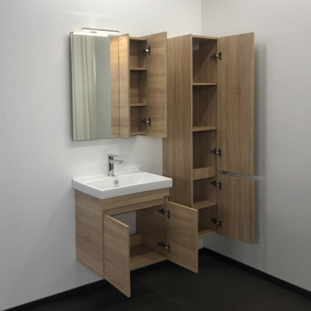 Comforty. Шкаф-колонна "Тромсе-35" дуб сонома