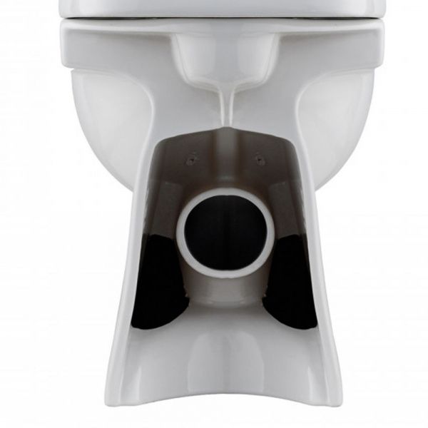 Унитаз-компакт Сантек Остин Лайт 1WH501877 горизонтальный выпуск, двухрежимная арматура Oliveira, сиденье дюропласт softclose тонкое