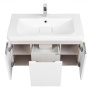 Акватон. Тумба-умывальник Шерилл 85 1A208801SH010 белый с раковиной Шерилл 85 1A71443KSH010