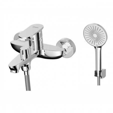 Смеситель для ванны с коротким изливом AWP Narbus S0214C хром