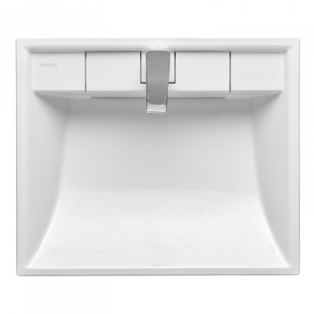 Раковина для установки над стиральной машиной Акватон Рейн 60 1A72103KRW010 белая
