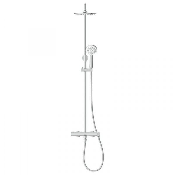 Душевая система c изливом Cersanit Lara 68143, 3 режима, шланг 180 мм, хром