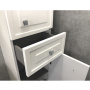 Comforty. Шкаф-колонна Феррара-40 белый Comforty. Шкаф-колонна Феррара-40 белый