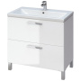 Cersanit. Тумба под раковину MELAR для COMO/NATURE 80, белый, B-SU-MEL-CM80