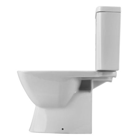 Santek. Унитаз-компакт "Нео", 1WH302470 прямой выпуск, двухрежимная арматура Oliveira, сиденье дюропласт softclose тонкое