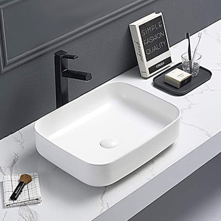 Раковина Comforty T-Y9378MW белая матовая