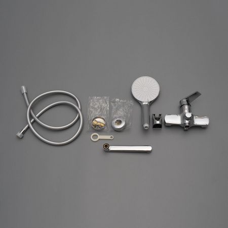 Смеситель для ванны со средним поворотным изливом 200 мм AWP Tulos S2617C хром