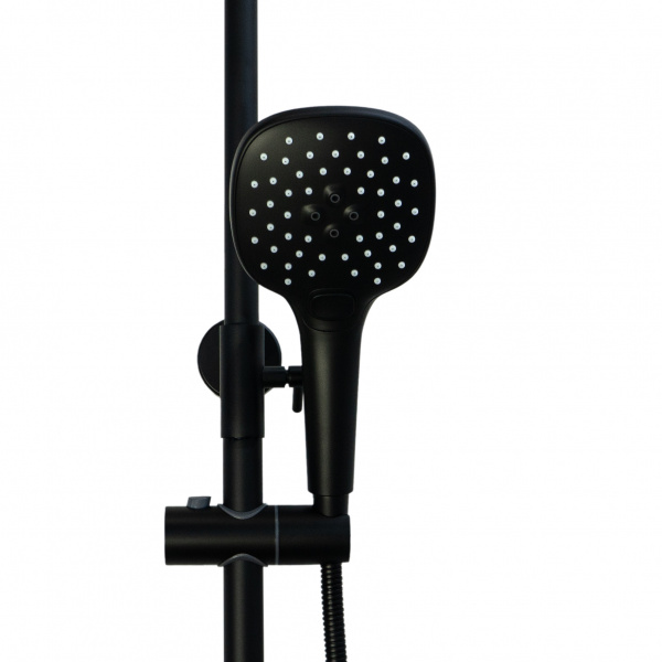 Душевая система Comforty FF071R-CMT черный матовый