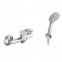 Смеситель для душа Сантек Баус WH5A20010C001, с аксессуарами, хром