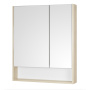 Акватон. Зеркало-шкаф Сканди 70 Белый/Дуб Верона 1A252202SDB20