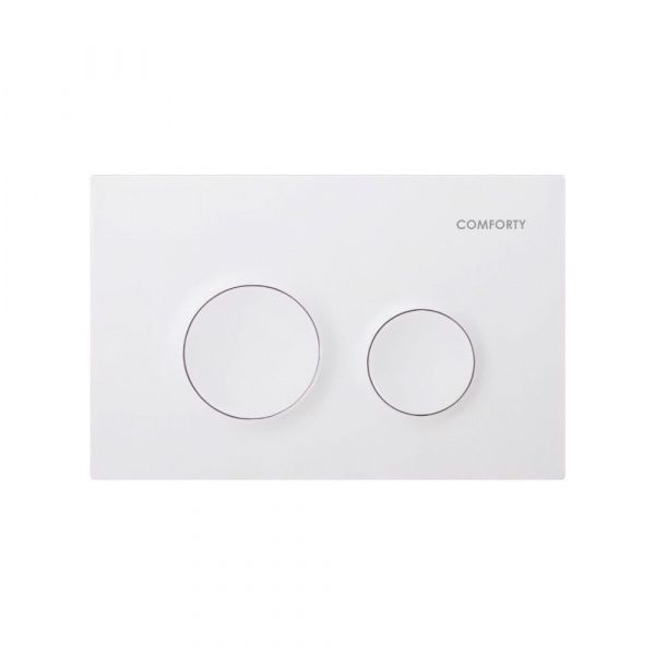 Готовый комплект Comforty 00-00022397CF: инсталляция CF3GT1900-10WH  с белой матовой клавишей + унитаз подвесной 108 безободковый Готовый комплект Comforty 00-00022397CF: инсталляция CF3GT1900-10WH  с белой матовой клавишей + унитаз подвесной 108 безободковый