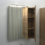 Comforty. Зеркало-шкаф "Тромсе-60" дуб сонома Comforty. Зеркало-шкаф "Тромсе-60" дуб сонома