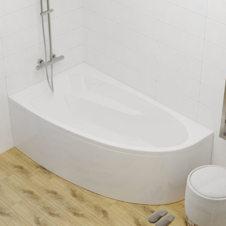 Асимметричная акриловая ванна 1ACReal Мадрид 170x95 правая