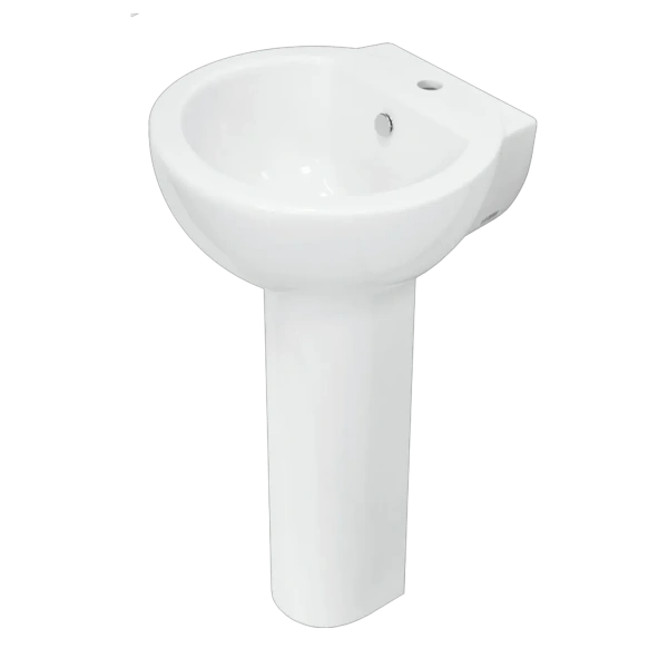 Раковина Sanita Luxe Art WB.PD/Art/50-C/WHT.G/S1