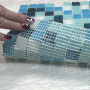 Elada Mosaic. Мозаика HK-15 (327*327*4мм) синий микс