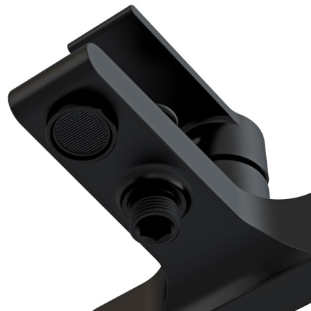 Смеситель для ванны Cersanit Brasko Black 63108 черный