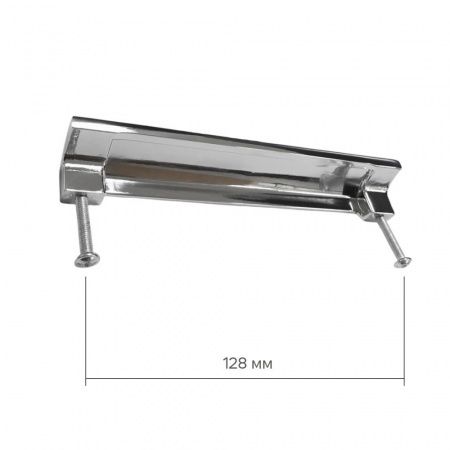 Мебельная ручка-скоба 128 мм Comforty 859-128 хром глянцевый