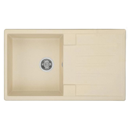 Акватон. Мойка кухонная Верона одинарная с крылом шампань 1A710032VR290