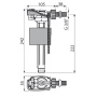 Впускной механизм с боковой подводкой для керамических бачков AlcaPlast A150-3/8"