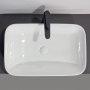 Накладная прямоугольная раковина 61 см Comforty 78575-60 белая Накладная прямоугольная раковина 61 см Comforty 78575-60 белая