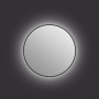 Зеркало Cersanit Eclipse smart 60x60 с подсветкой круглое черная рамка 64146 Зеркало Cersanit Eclipse smart 60x60 с подсветкой круглое черная рамка 64146