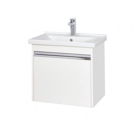 Акватон. Тумба-умывальник  "Капри 60" 1A230101KP010 с раковиной Миранда 60